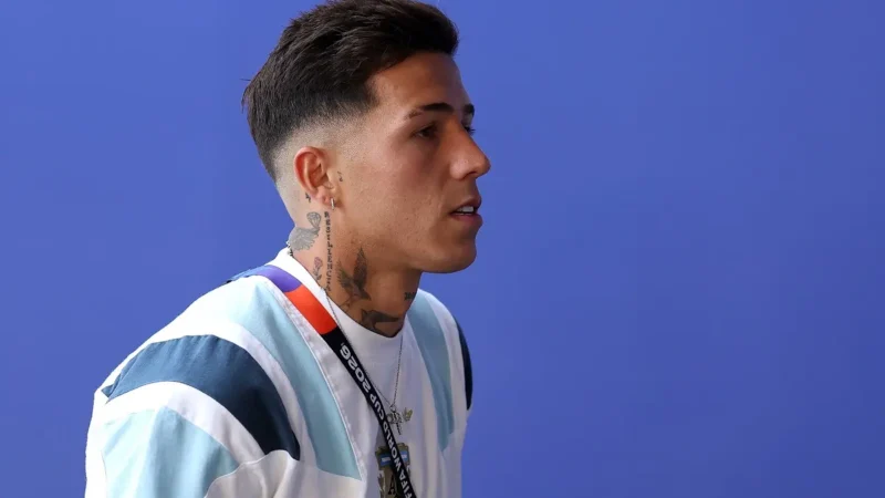 Enzo Fernández se sumó a la Selección Argentina: «Ojalá que Lionel Scaloni renueve»