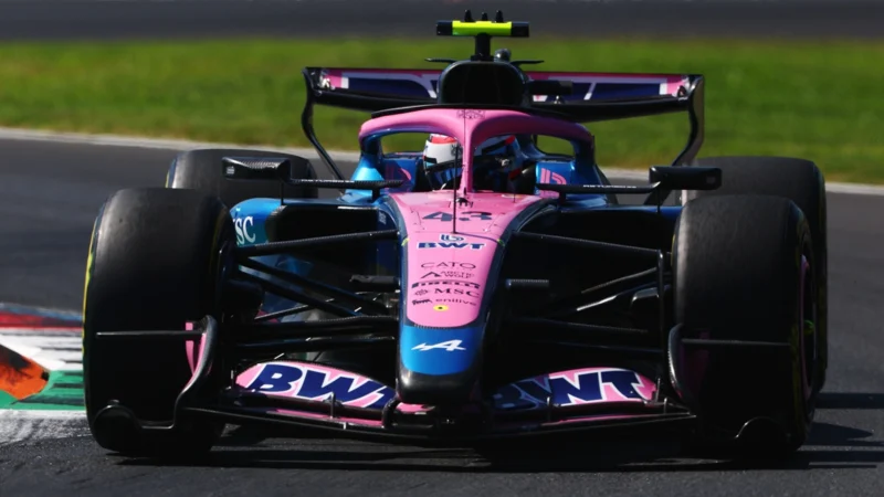 Franco Colapinto fue noveno en un inicio de GP Italia de Fórmula 1 dominado por Ferrari