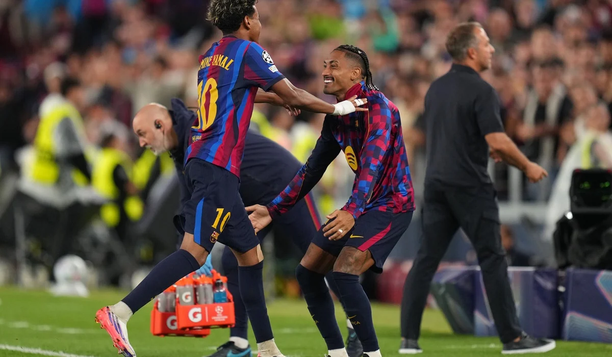 Barcelona volvió a brillar y goleó a Feyenoord por Champions League