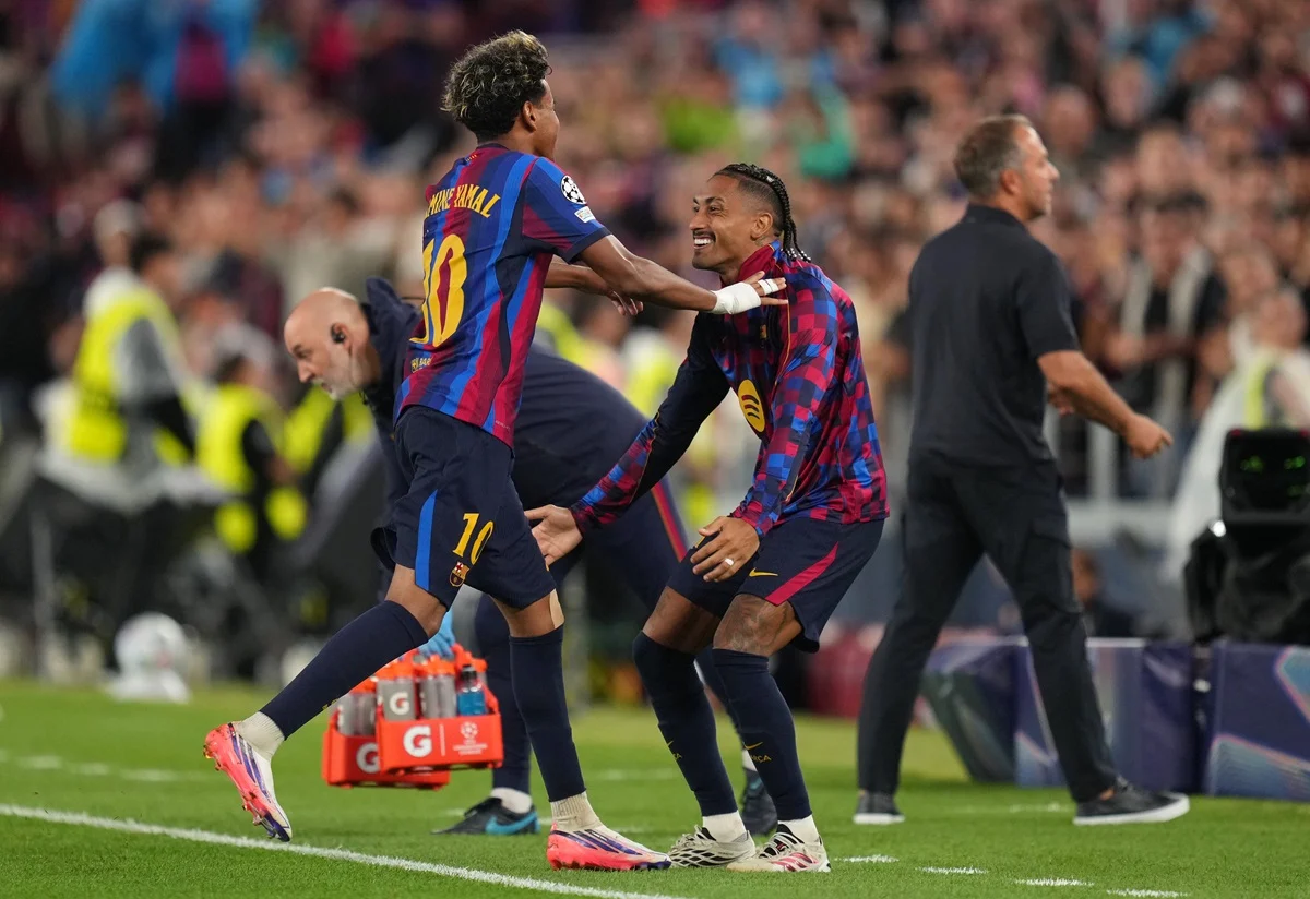 Barcelona volvió a brillar y goleó a Feyenoord por Champions League