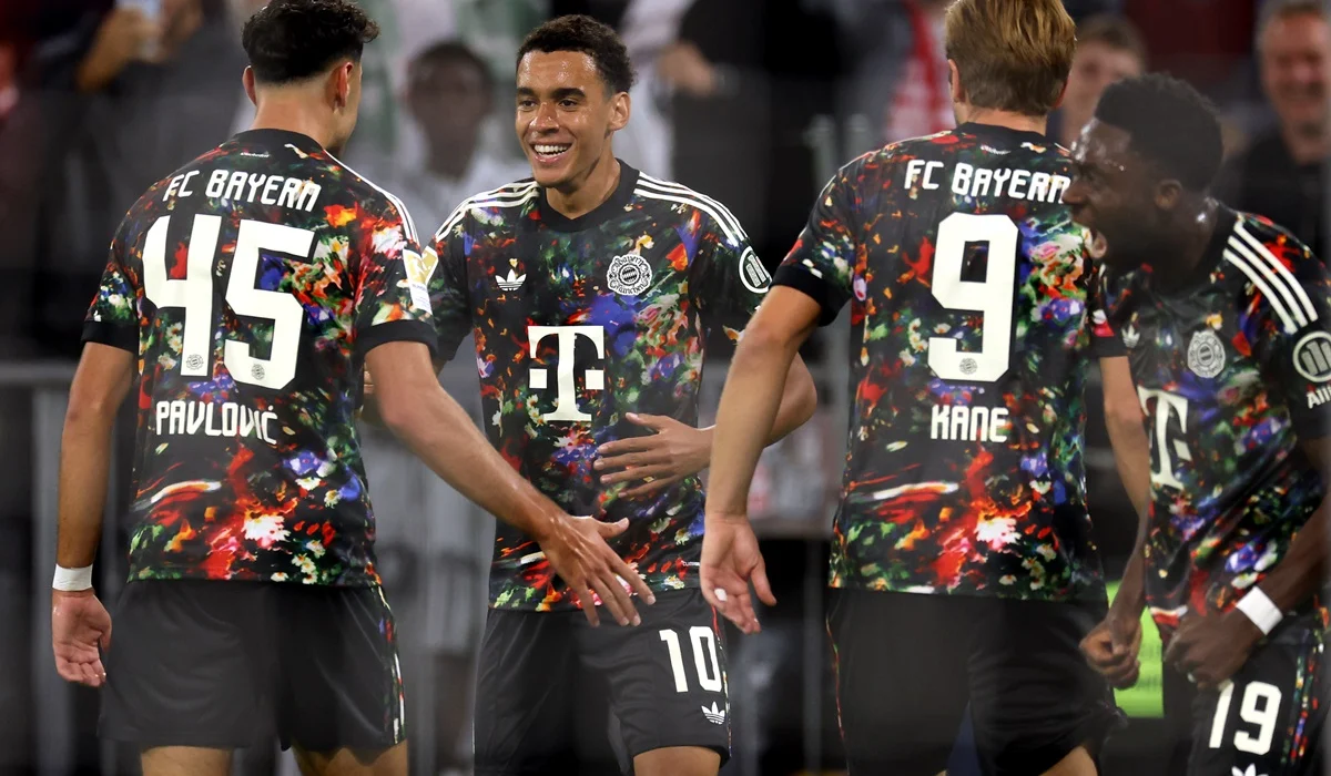 Jamal Musiala igualó a Kingsley Coman en la tabla de goleadores del Bayern Munich