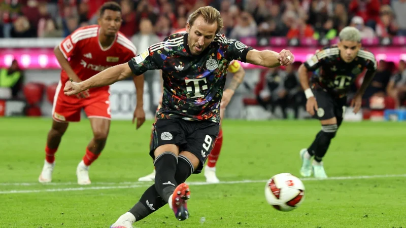 Harry Kane llegó a los 100 goles en Bundesliga con Bayern Munich