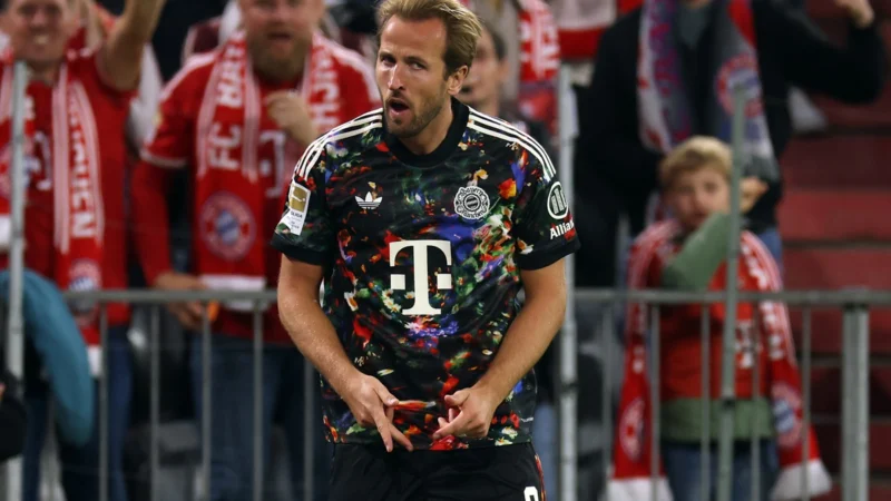 Harry Kane lleva 101 goles en 98 partidos de Bundesliga