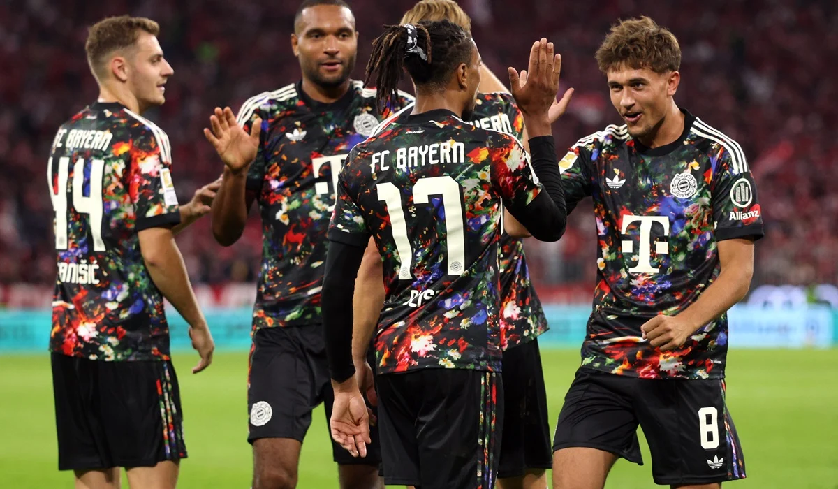 Bayern Munich goleó por 7 a 0 Union Berlin y trepó a la cima