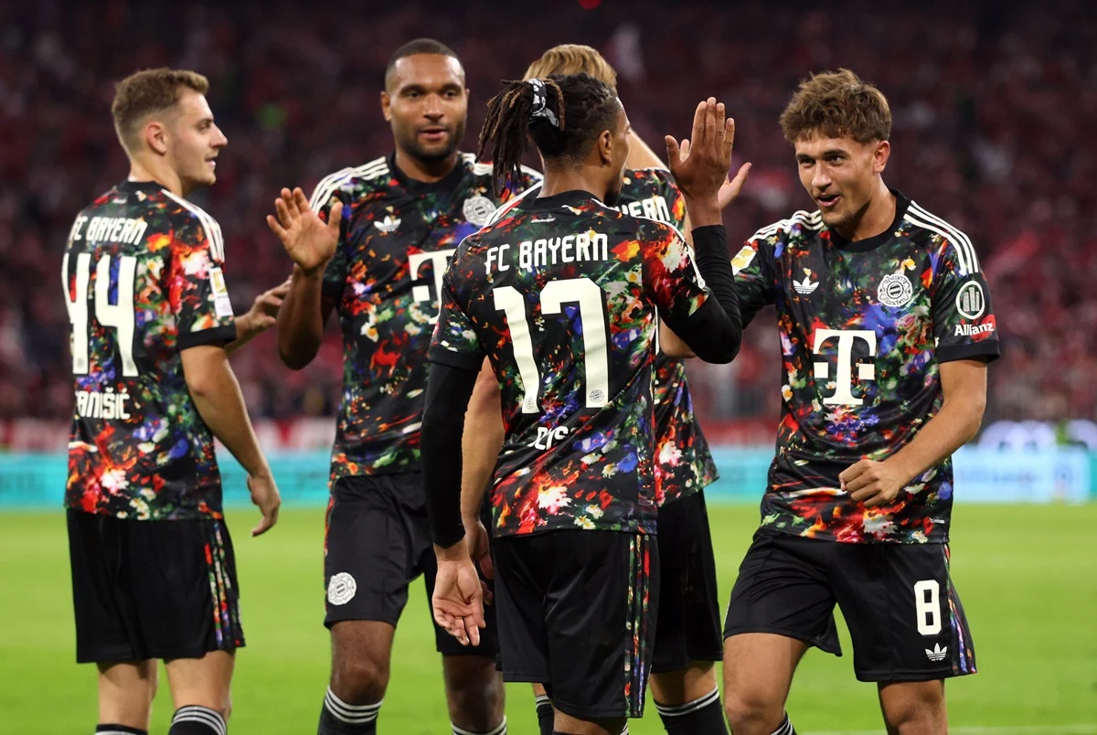 Bayern Munich goleó por 7 a 0 Union Berlin y trepó a la cima