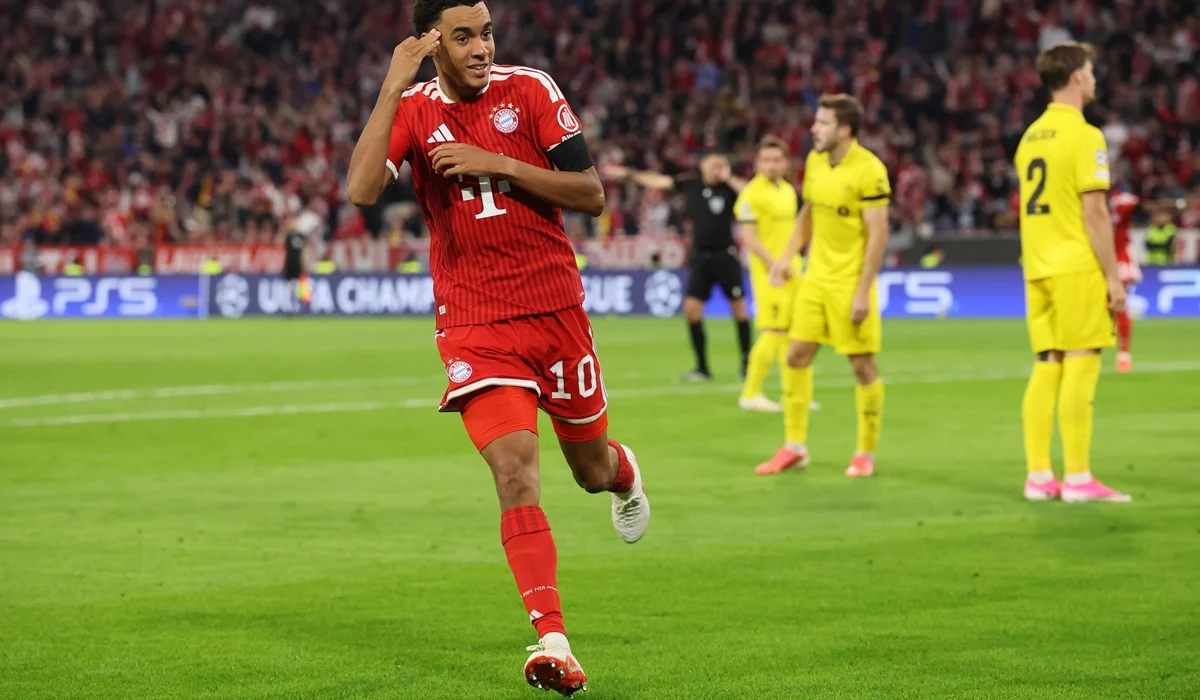 Jamal Musiala marcó por primera vez después de los desmayos con Bayern Munich