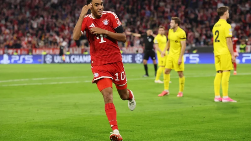Jamal Musiala marcó por primera vez después de los desmayos con Bayern Munich