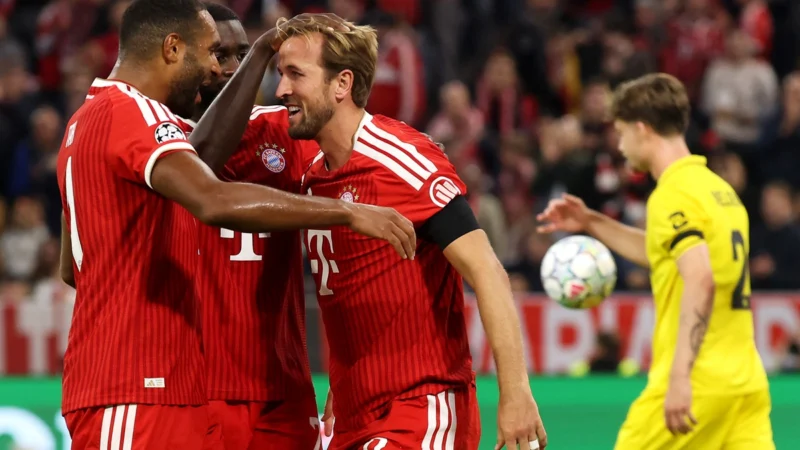 Bayern Munich dominó y goleó a Bodo Glimt en un solo tiempo
