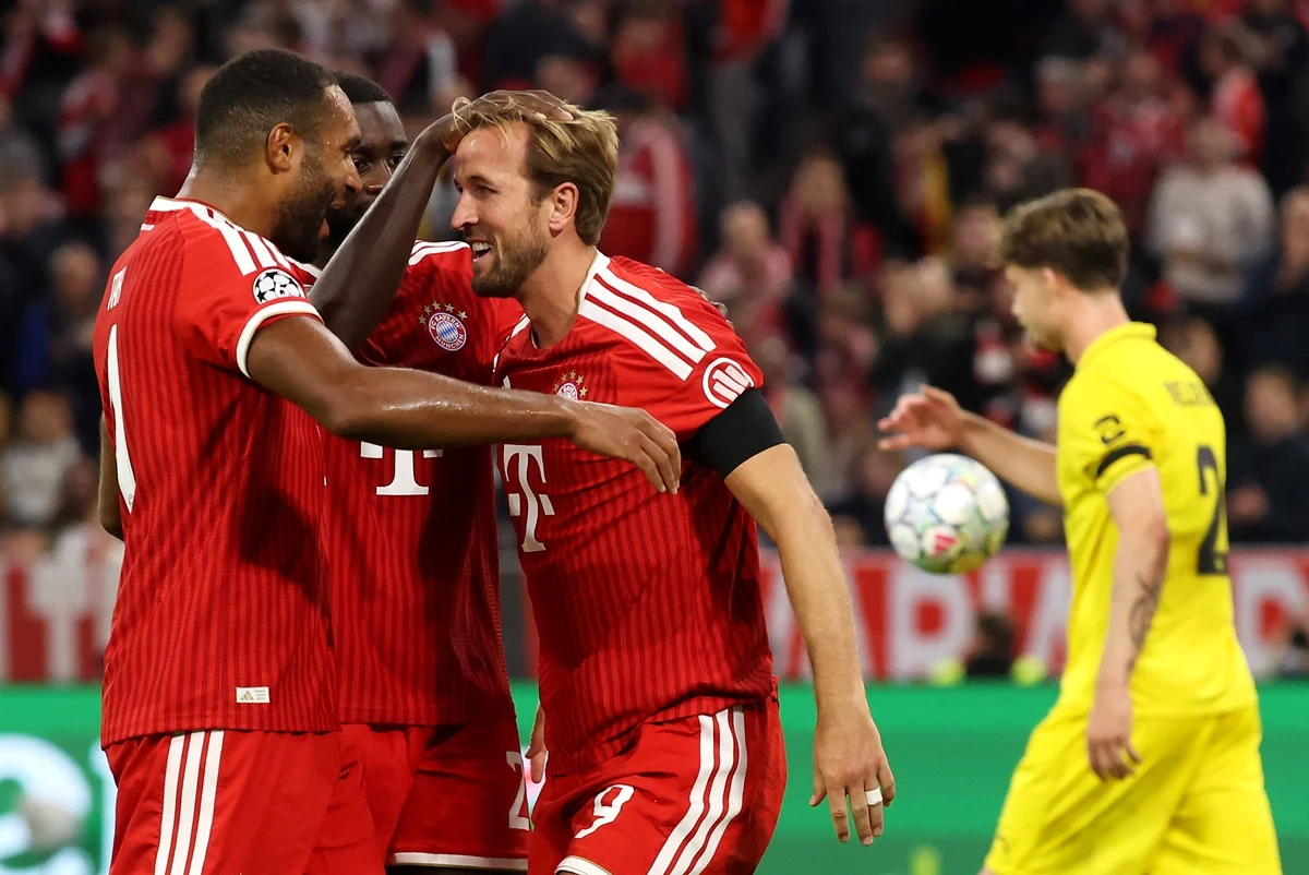 Bayern Munich dominó y goleó a Bodo Glimt en un solo tiempo