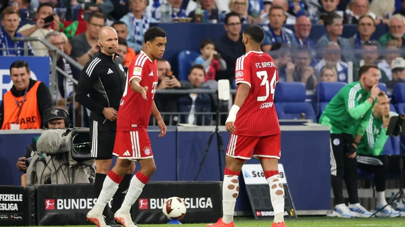 Jamal Musiala volvió a jugar con Bayern Munich tras los desmayos