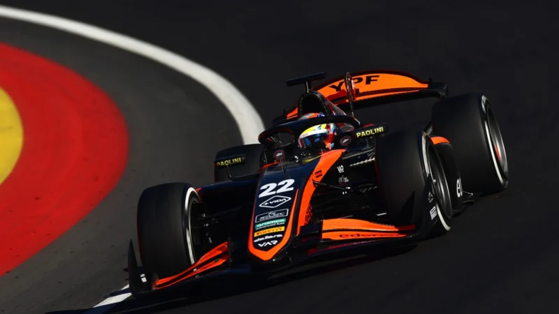 Nicolás Varrone abandonó su equipo de Fórmula 2 en pleno final de temporada
