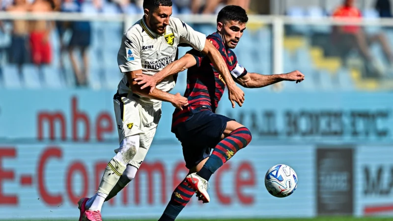 El mexicano Johan Vásquez le dio el primer punto al Genoa de Daniele De Rossi