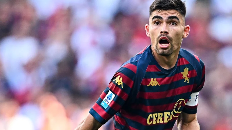 Genoa avanzó a octavos de Coppa Italia con gol de Johan Vásquez