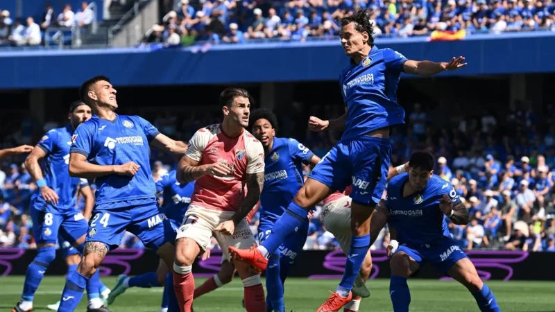 Getafe volvió al triunfo tras cuatro fechas y le dio otro golpe al Málaga