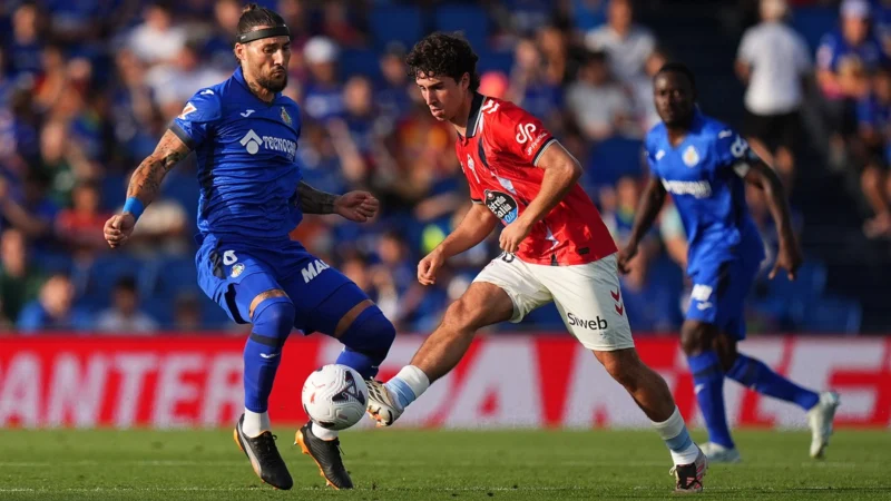 Celta le empató a Getafe pero sigue sin ganar en La Liga