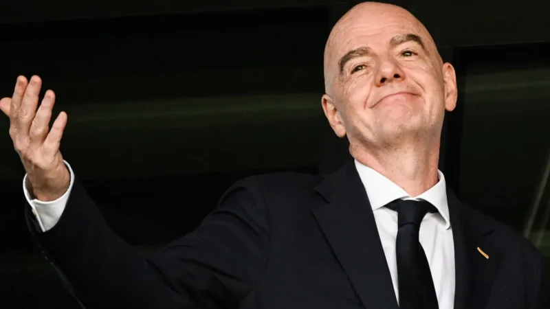 FIFA reconfirmó la candidatura de Gianni Infantino para la reelección como presidente en 2027