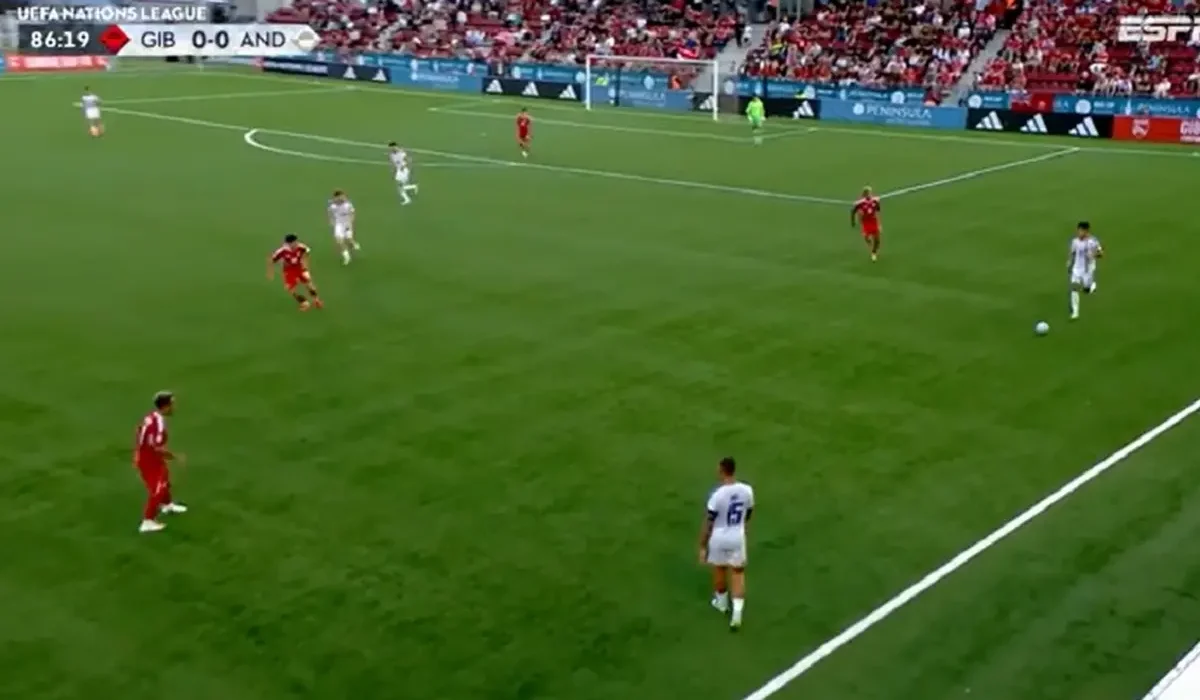 Gibraltar y Andorra aburrieron y empataron sin goles en el Peñón