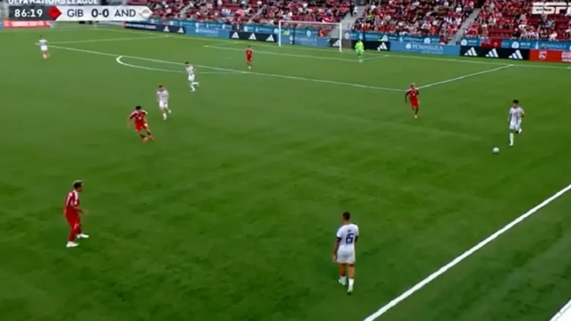 Gibraltar y Andorra aburrieron y empataron sin goles en el Peñón