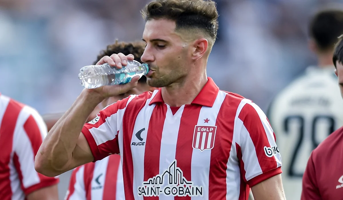 Lucas Alario y una nueva lesión muscular en Estudiantes