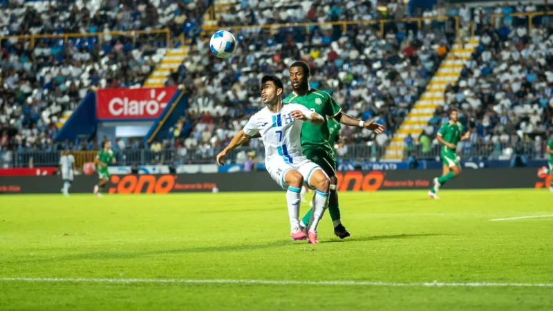 Surinam dio el golpe y venció a Honduras en la primera jornada de la Nations League