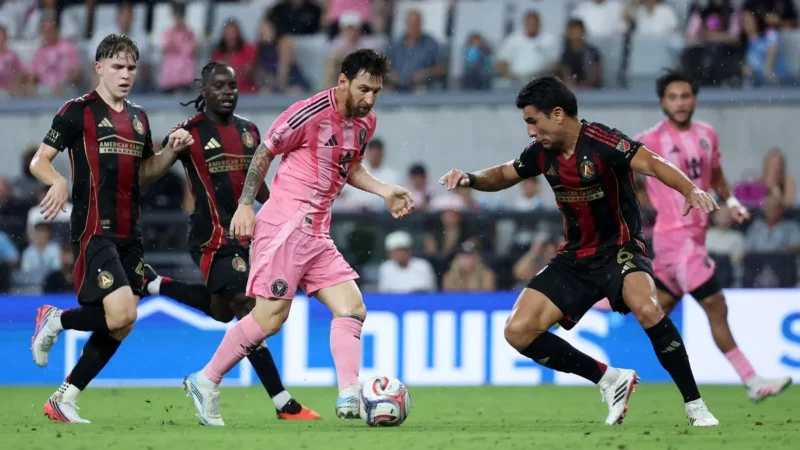 Inter Miami no resistió y Atlanta United le empató de penal por 2-2 en el final