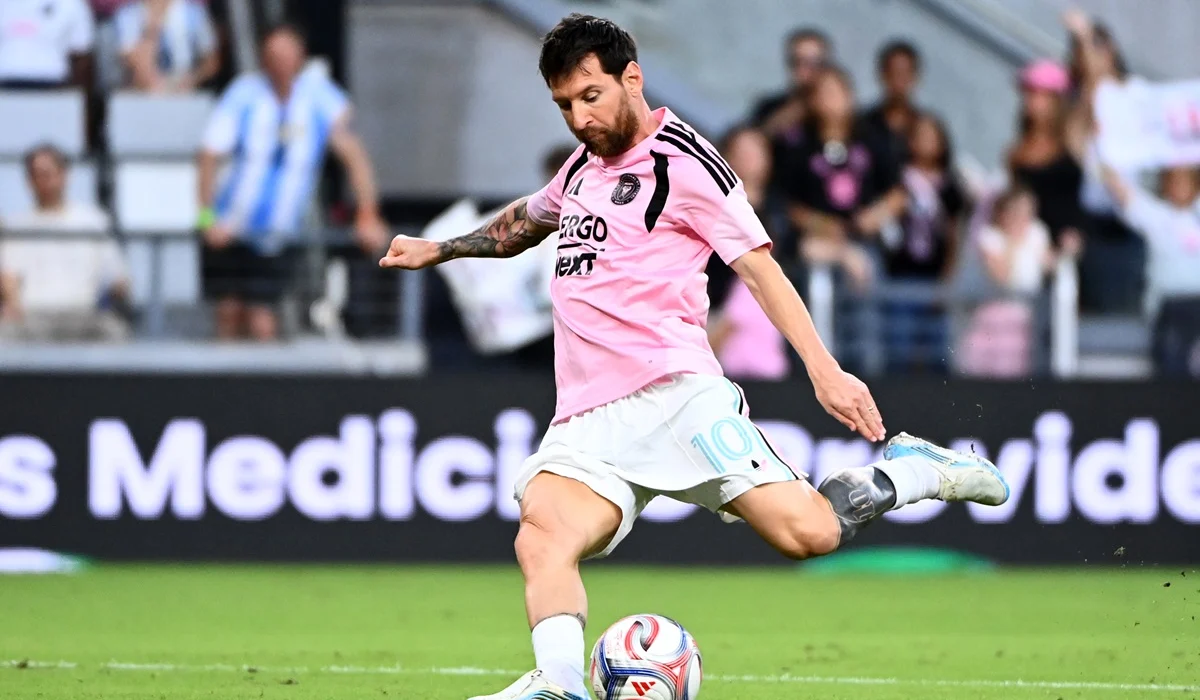 Lionel Messi es titular en la Campeones Cup ante Cruz Azul