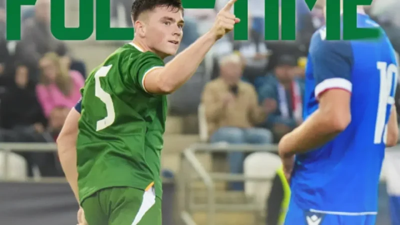 Irlanda hizo un gran primer tiempo y goleó a Israel en la Nations League