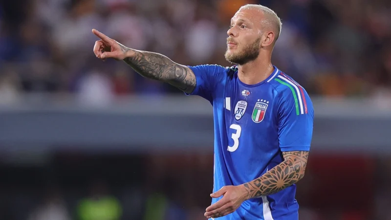 Federico Dimarco continúa lesionado y será baja en Italia