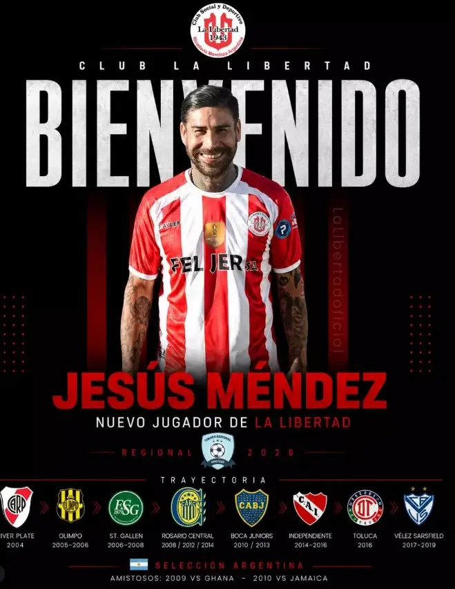 Jesús Méndez en la Libertad de Mendoza
