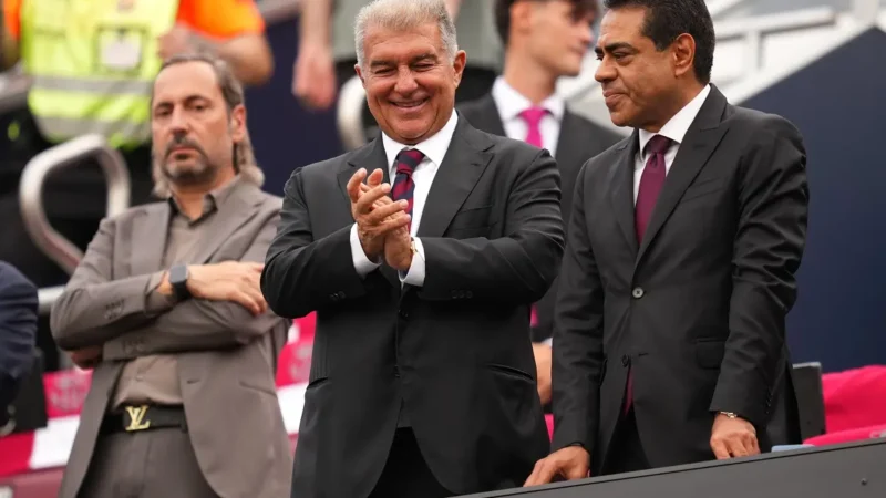 Joan Laporta: «Ni en Madrid ni en Casablanca, la final del Mundial 2030 debería ser en Barcelona»