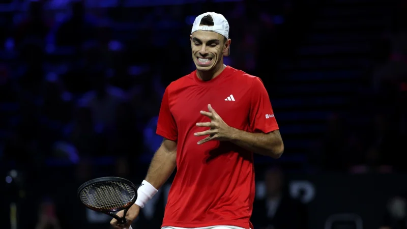 Francisco Cerúndolo cayó con Casper Ruud en el primer partido de la Laver Cup 2026