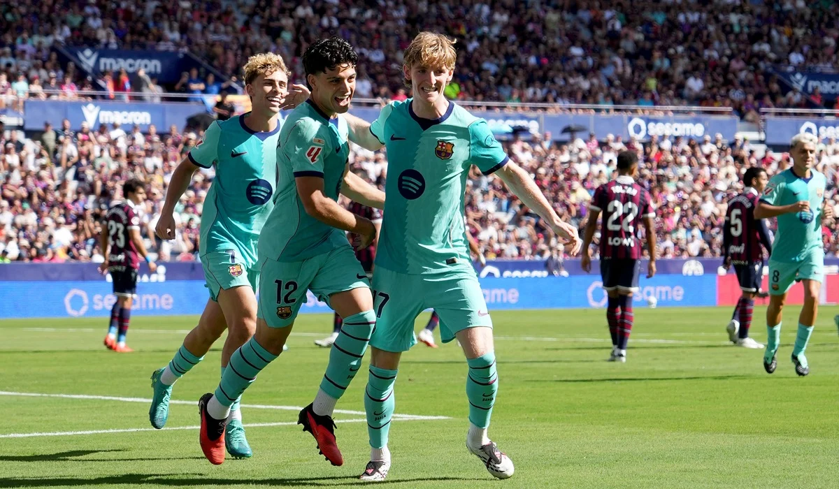 Barcelona se relajó y aún así derrotó a Levante en La Liga