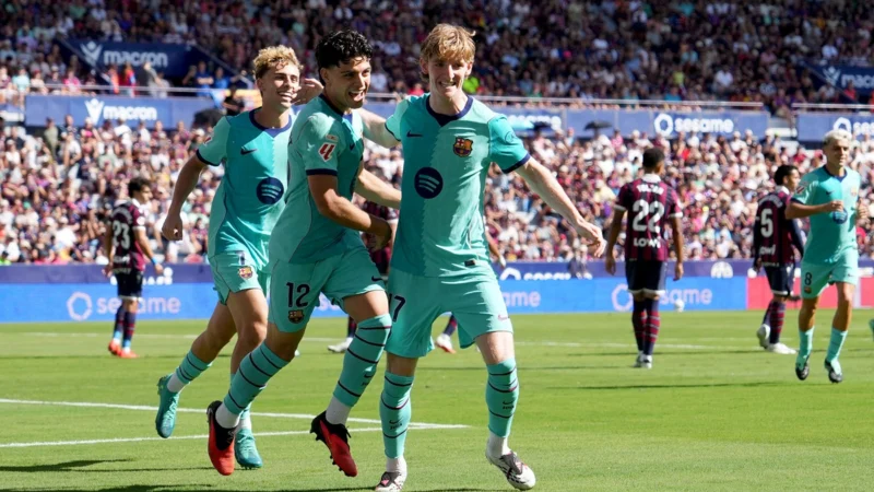 Barcelona se relajó y aún así derrotó a Levante en La Liga