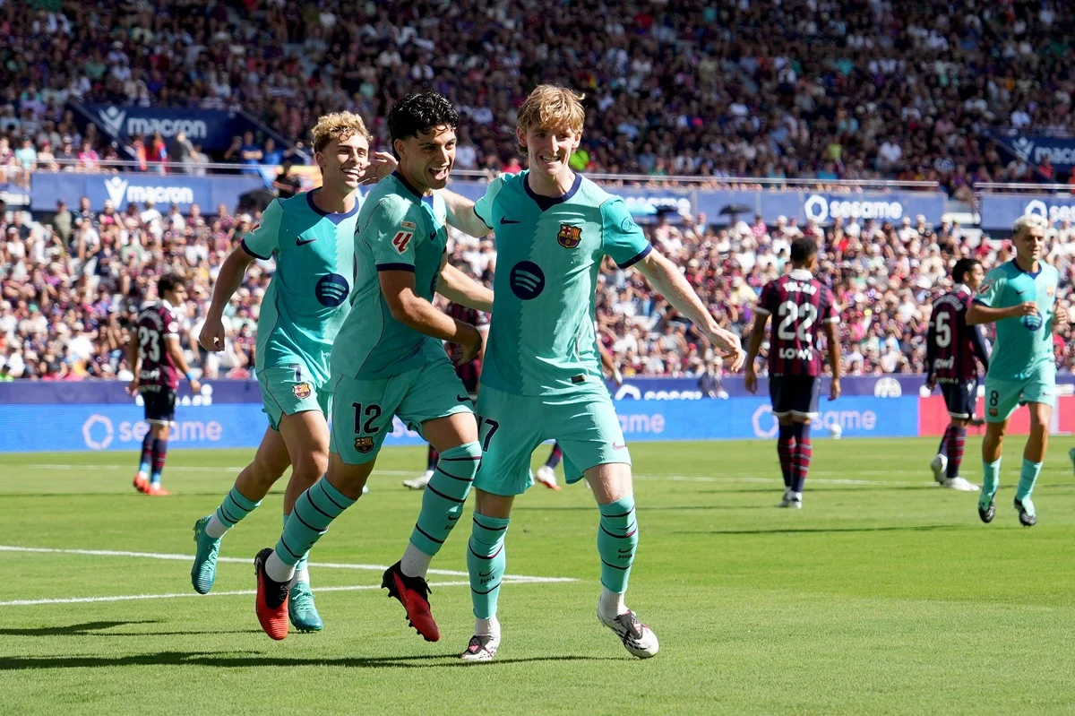 Barcelona se relajó y aún así derrotó a Levante en La Liga