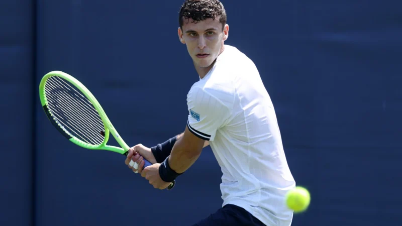 La lluvia le dio un respiro a Juanma Cerúndolo en el US Open