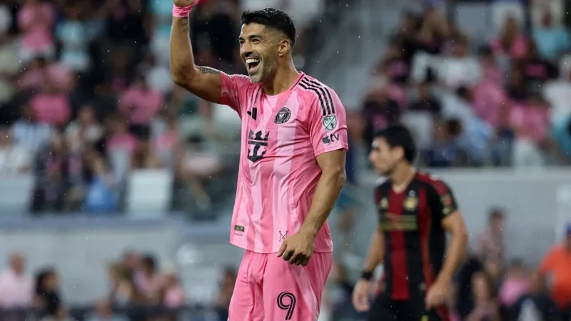 Luis Suárez, inoxidable: gol al estilo pistolero para Inter Miami ante Atlanta United