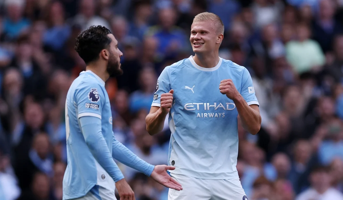 Erling Haaland sigue quemando redes y marcó su gol 165 para Manchester City