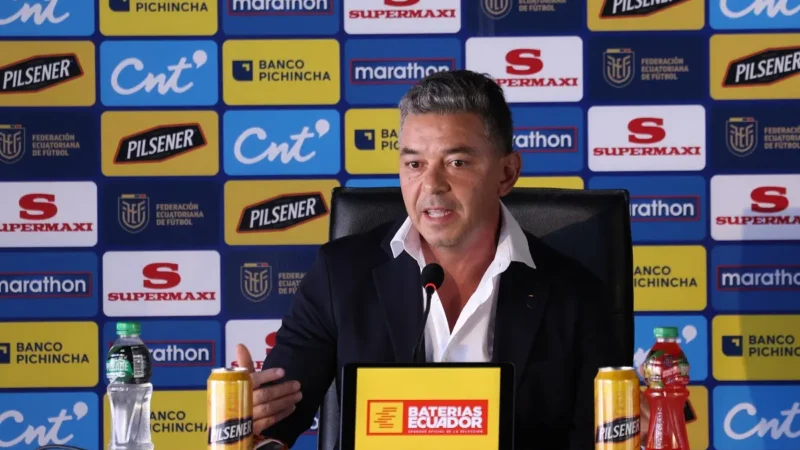 Gallardo, tras su debut con derrota en Ecuador: «Hubo pocas horas de descanso pero está bueno que duela”