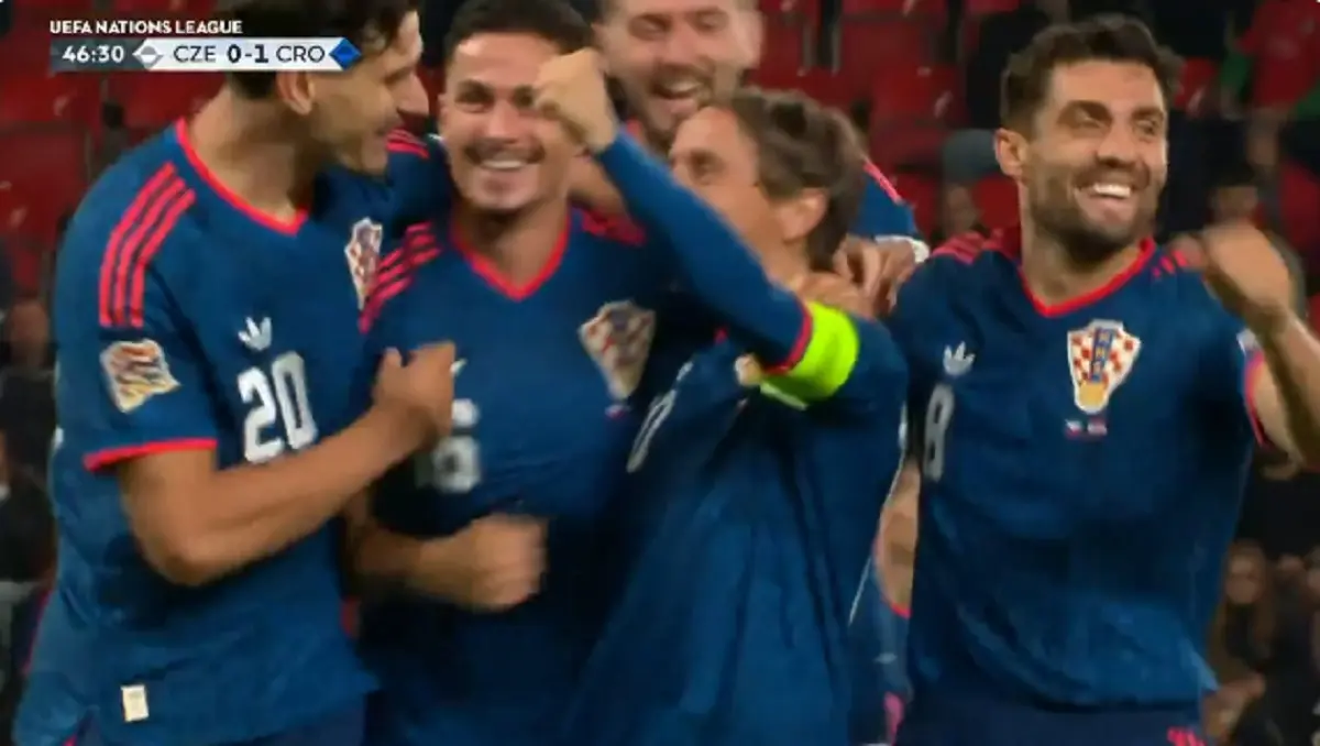 Croacia debutó en la Nations League con triunfo ante Chequia con un golazo de Modric