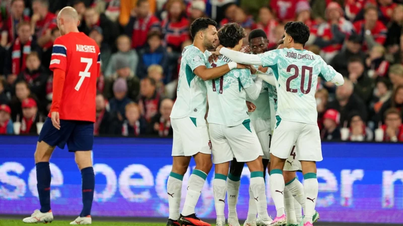 João Félix marcó su segundo gol en dos partidos con Portugal por Nations League