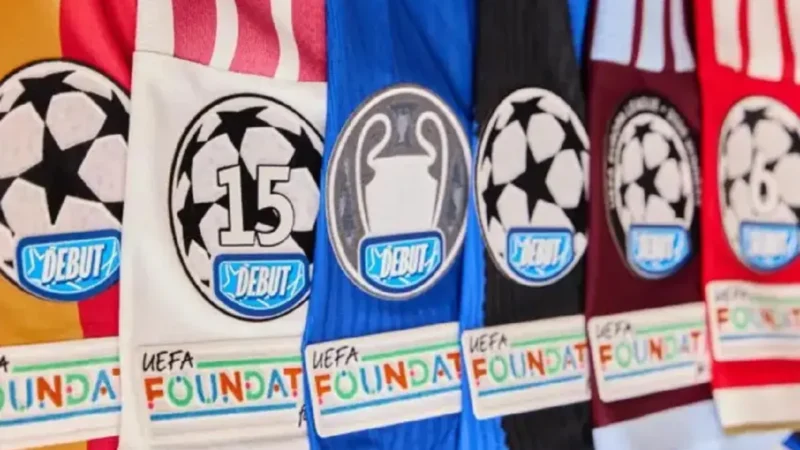 La UEFA presenta un nuevo parche para los jugadores debutantes en la Champions League