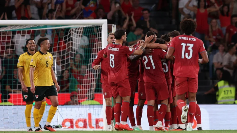Portugal comenzó la defensa del título de Nations League con triunfo ante Gales y Cristiano Ronaldo titular