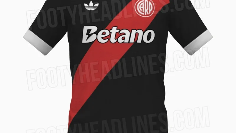 Se filtró la posible nueva camiseta alternativa de River para la temporada 2027