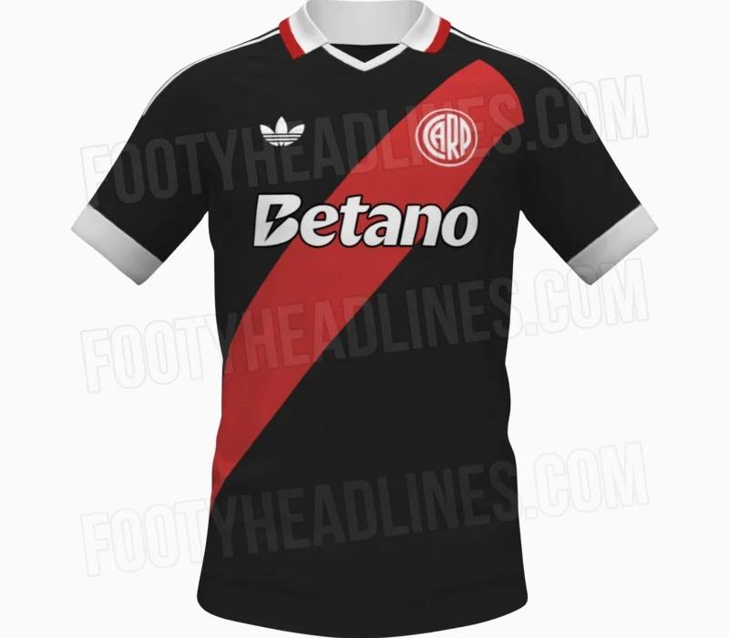 Se filtró la posible nueva camiseta alternativa de River para la temporada 2027