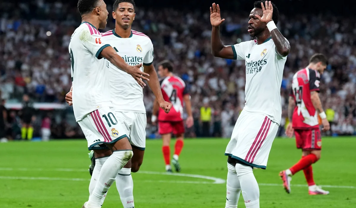 Real Madrid goleó cuando realmente quiso a Rayo Vallecano