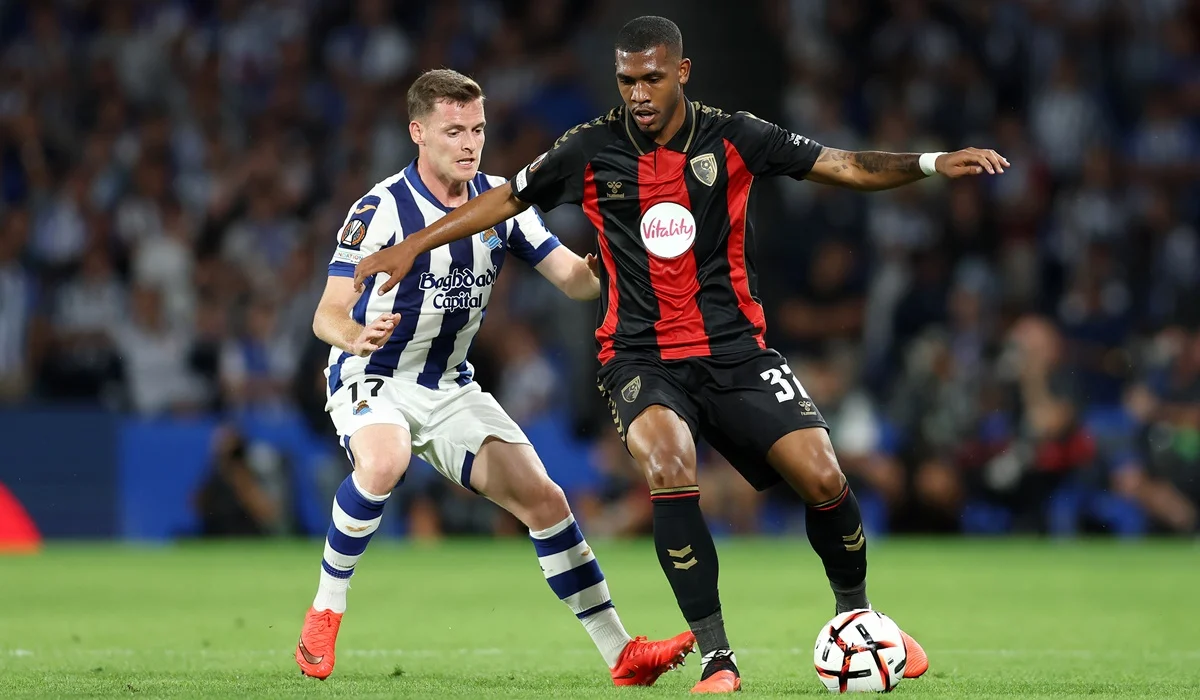 Bournemouth derrotó a un dormido Real Sociedad en Europa League