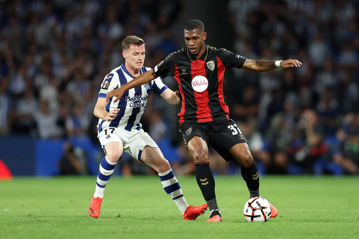 Bournemouth derrotó a un dormido Real Sociedad en Europa League