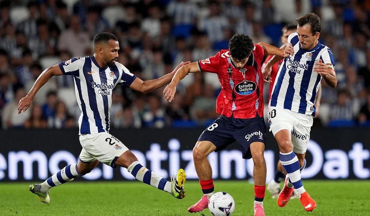 Real Sociedad se desinfló y empató 0 a 0 con Celta