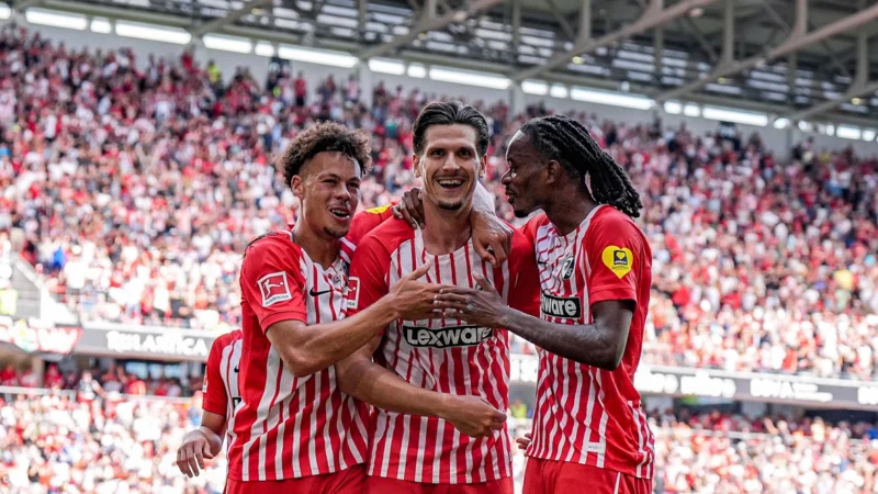 Friburgo alcanzó a Bayern Múnich en la cima de la Bundesliga con su empate en Frankfurt