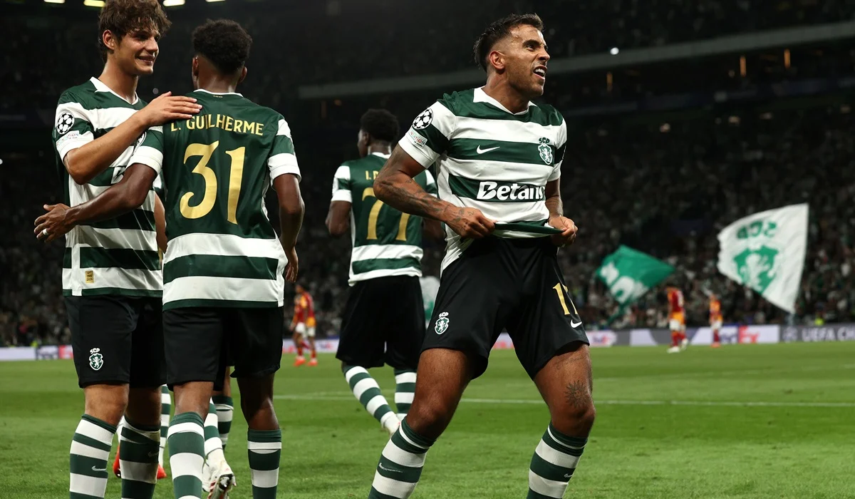 Sporting Lisboa repuntó y le ganó a Galtasaray por Champions League